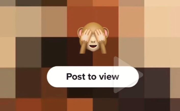 Post to view tiktok