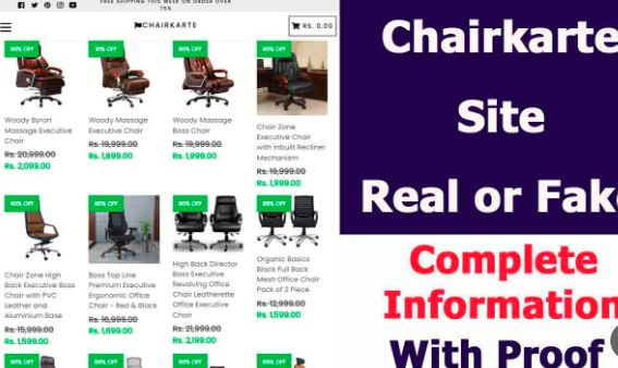 is chairkarte scam or legit myshopify