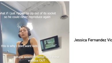 Twitch streamer Jessica Fernandez has gone viral after posting a video of a “feral” bodybuilder staring at her “like a piece of meat” during a workout.