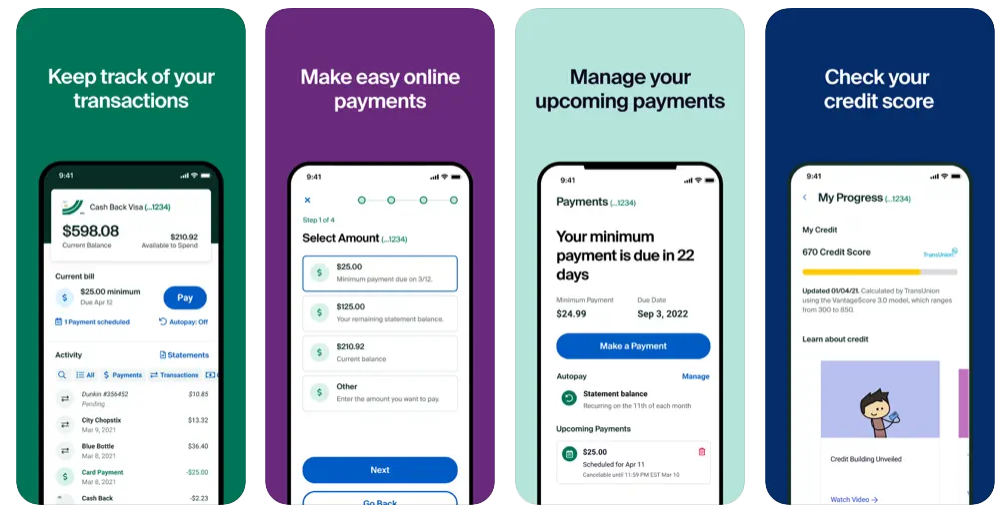 Mission Lane, Visa Credit Card, Login, Payment, Customer Service, iPhone app, Android app, Contact Us, Help Center, Touch ID, Face ID, Enhance Security, Version History, Ratings, Reviews, Financial Journey, Build Credit, Credit Education Courses, Bugfixes, Feedback, Email Support