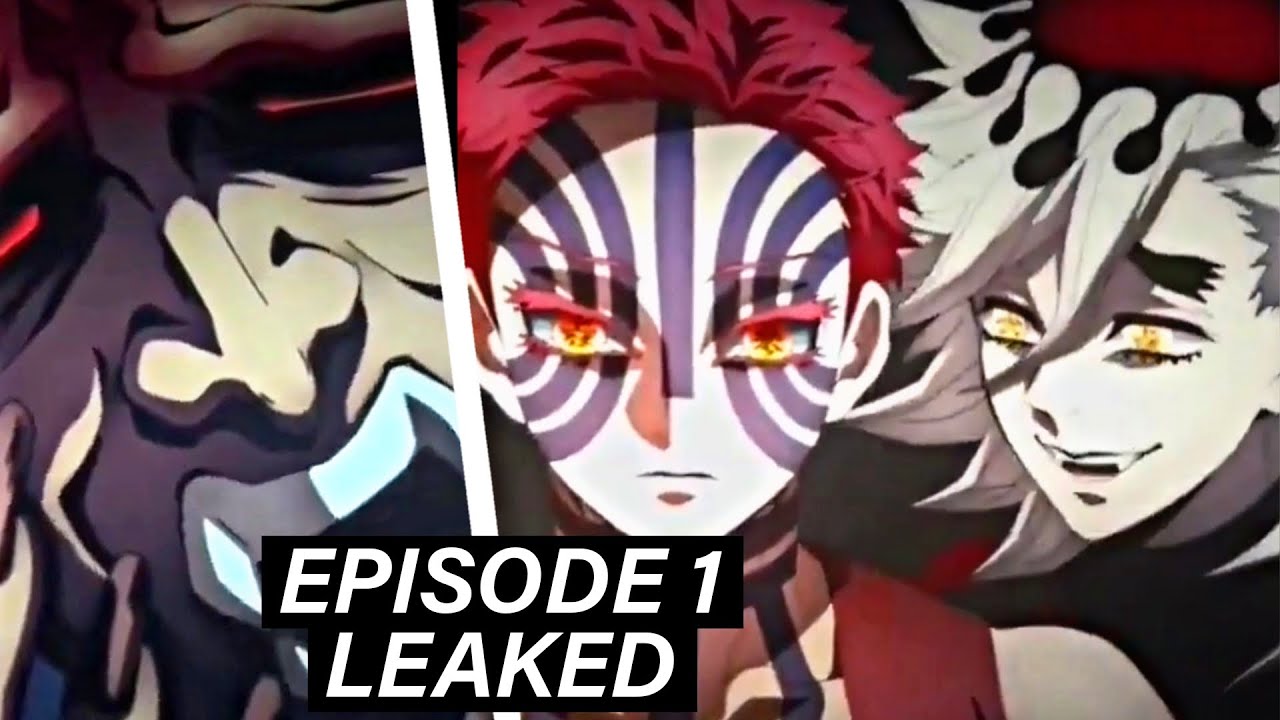 Demon slayer season 3 leaked