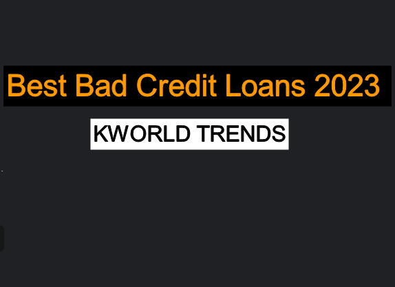 bad credit loans