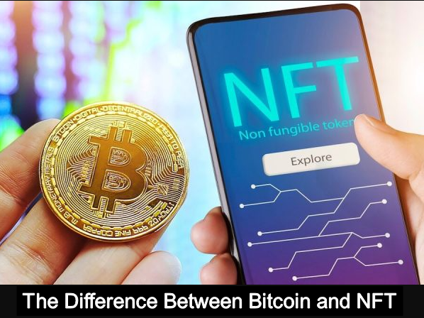 The Difference Between Bitcoin and NFT, In recent years, the popularity of cryptocurrencies has increased dramatically,