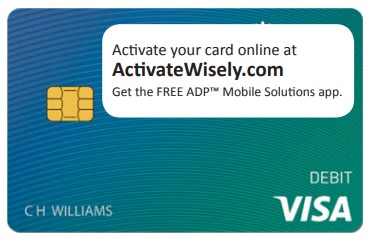 activatewisely.com activate card