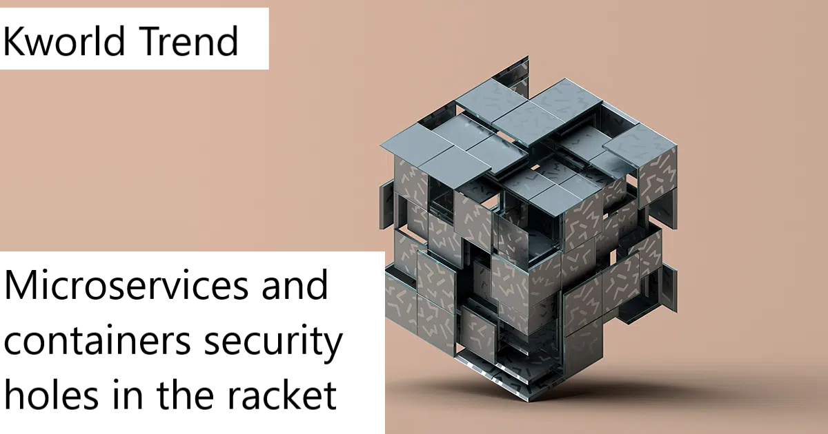 Microservices and containers security holes in the racket