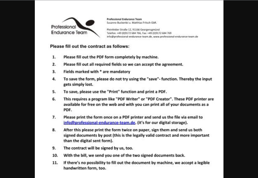 you have to submit mandatory agreements oldubil 10114