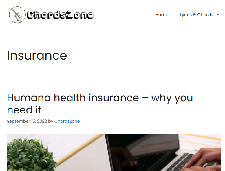 Chordszone insurance