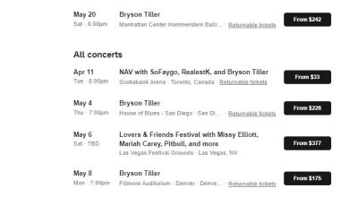 bryson tiller ticket prices