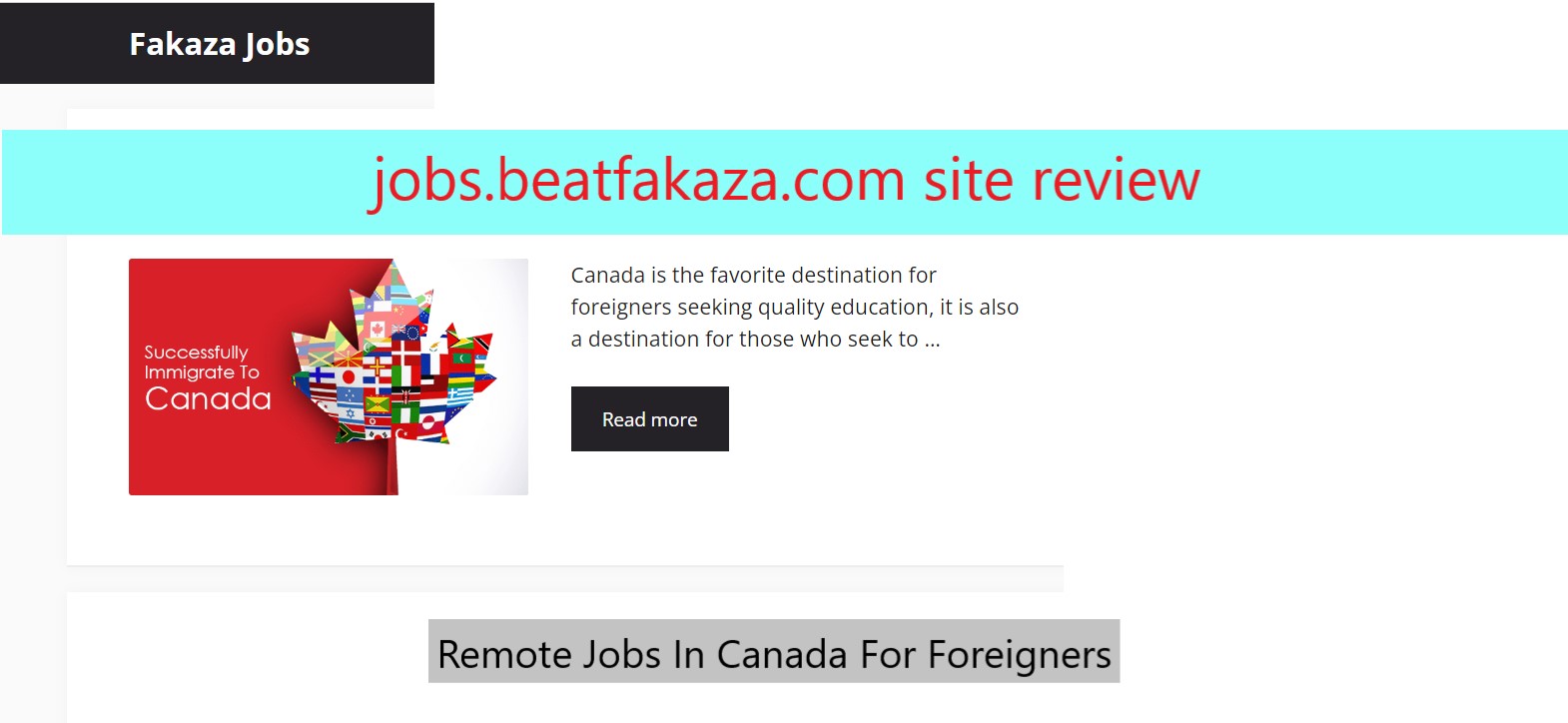 jobs.beatfakaza.com site review