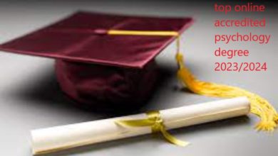 top online accredited psychology degree 2023/2024