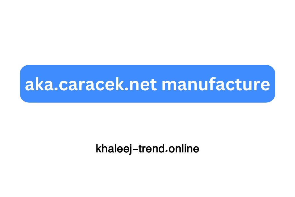 aka.caracek.net manufacture