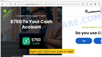 April cash 2023.com scam or legit