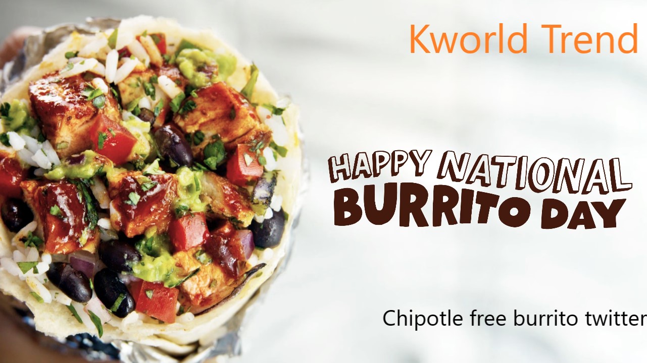 Chipotle free burrito twitter