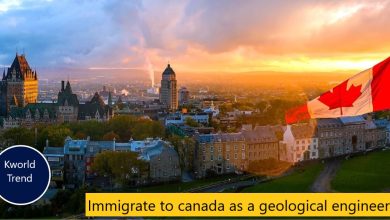 Immigrate to canada as a geological engineer 2023