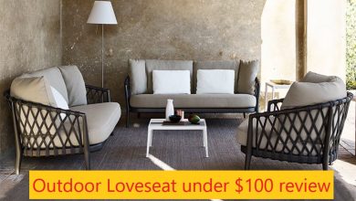 Outdoor Loveseat under $100 review