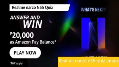Realme narzo n55 quiz amazon