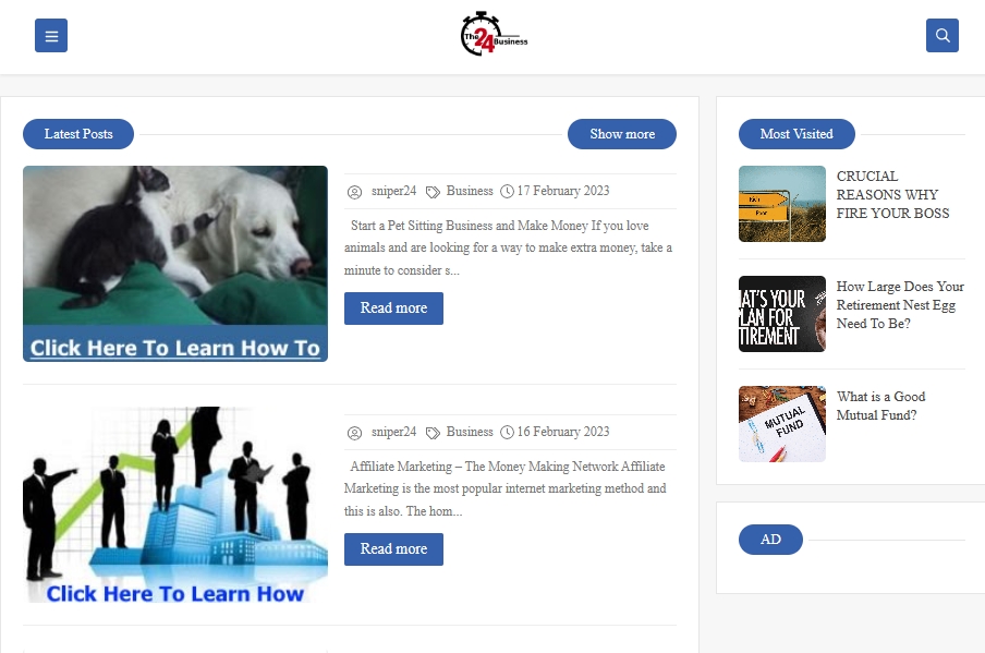 the24business.com site review