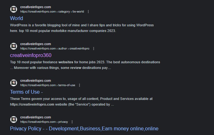 creativeinfopro.com site review