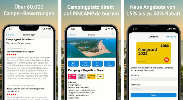 adac camping app 2023 kostenlos