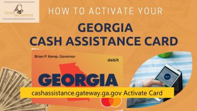 cashassistance.gateway.ga.gov Activate Card