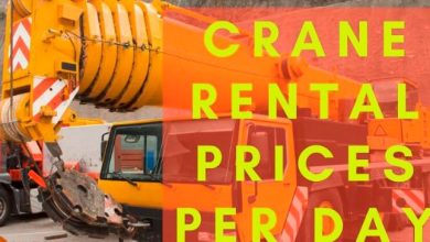 crane rental prices per day and 6 factors affect rental cost