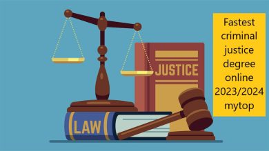 fastest criminal justice degree online 2023/2024 mytop