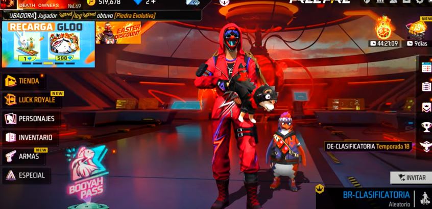 herramientas para invitar un viejo amigo free fire