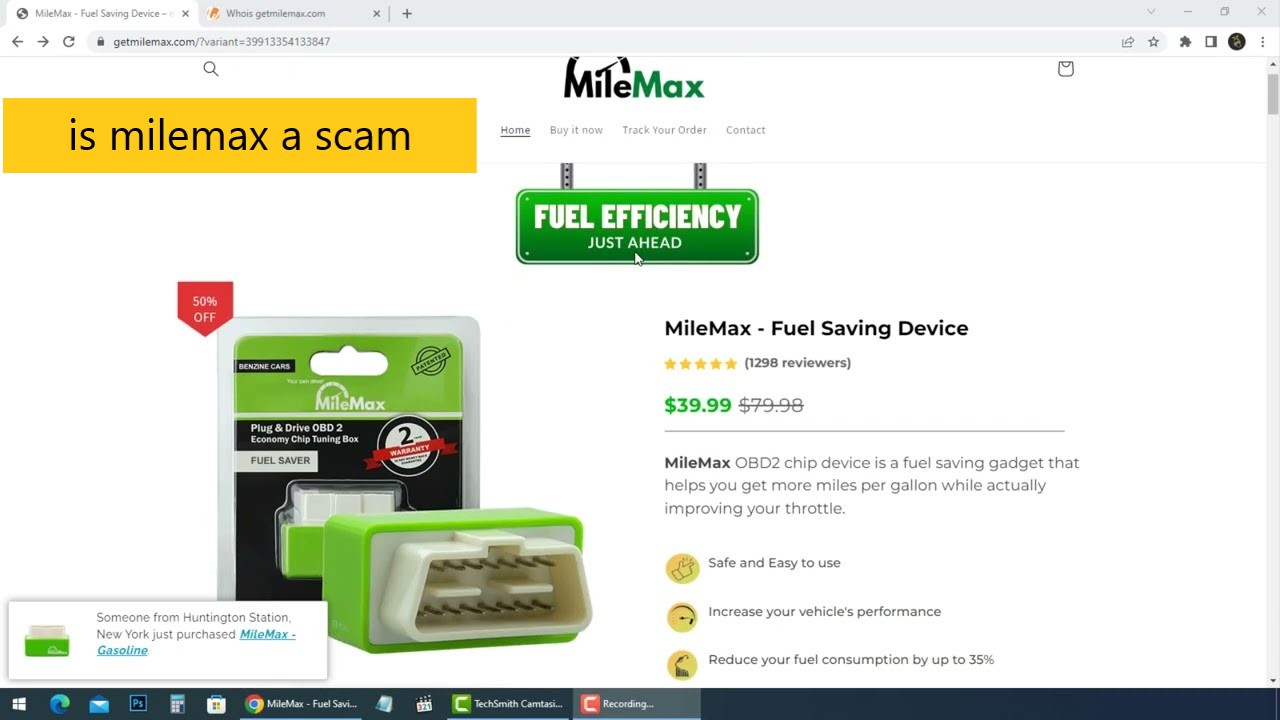 is milemax a scam