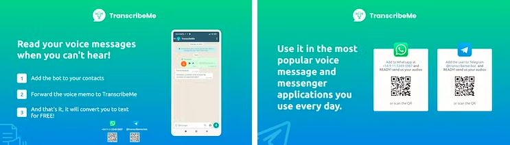 is transcribeme app legit whatsapp