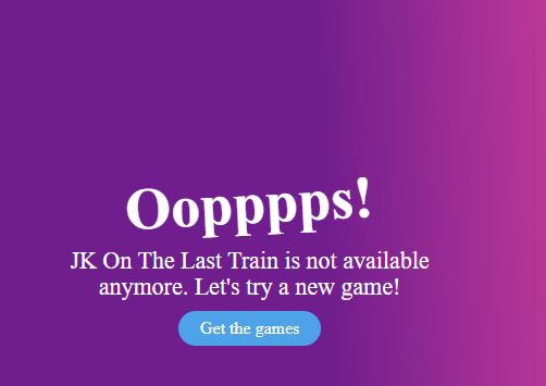 jk on the last train izigames