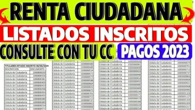 listado de inscritos transito renta ciudadana pdf
