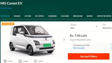 mg comet price |review