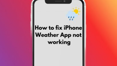 why is my weather app not working on my iphone