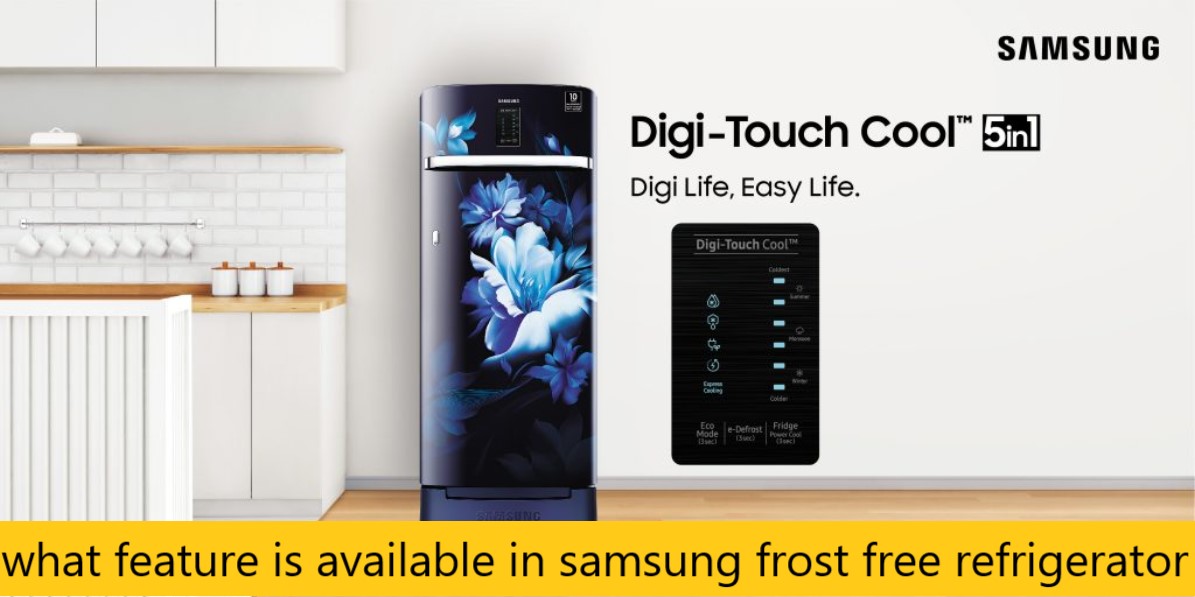 what feature is available in samsung frost free refrigerator