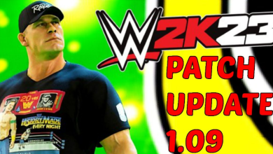 WWE 2k23 1.09 patch notes