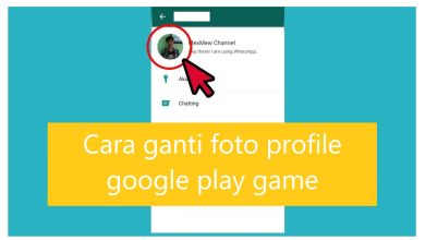 Cara ganti foto profile google play game