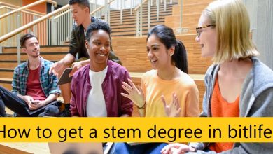 How to get a stem degree in bitlife