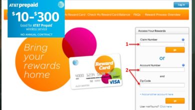 Visa Reward Card with AT&T PREPAID Activation