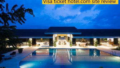 Visa ticket hotel.com site review