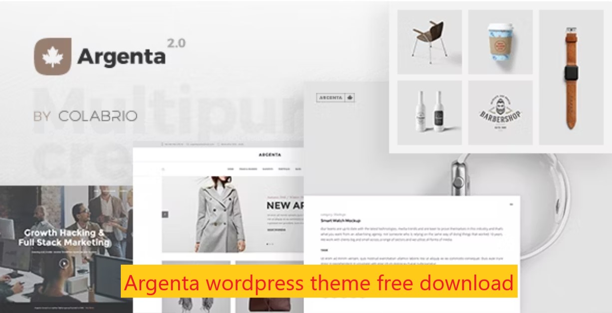 argenta wordpress theme free download