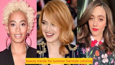 beauty trends for summer hairstyle coloring