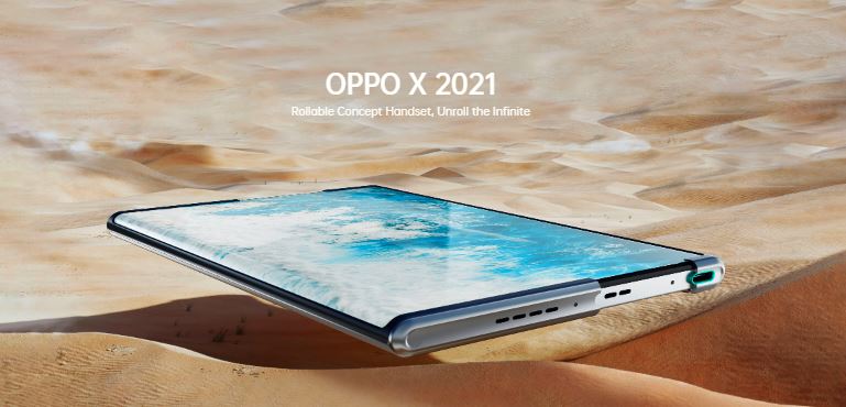 foldable or roll up smartphones both for oppo