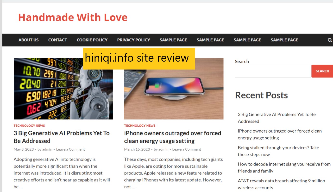 hiniqi.info site review