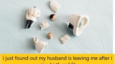 i just found out my husband is leaving me after i give birth reddit