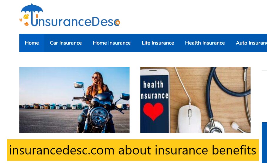insurancedesc.com about insurance benefits