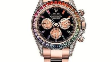 rolex daytona rainbow watch with diamonds price