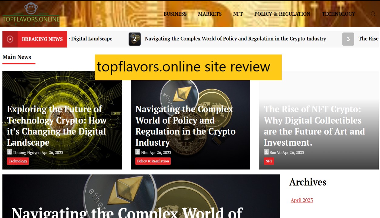 topflavors.online site review