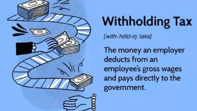 what does the term withholding mean in reference to your paycheck