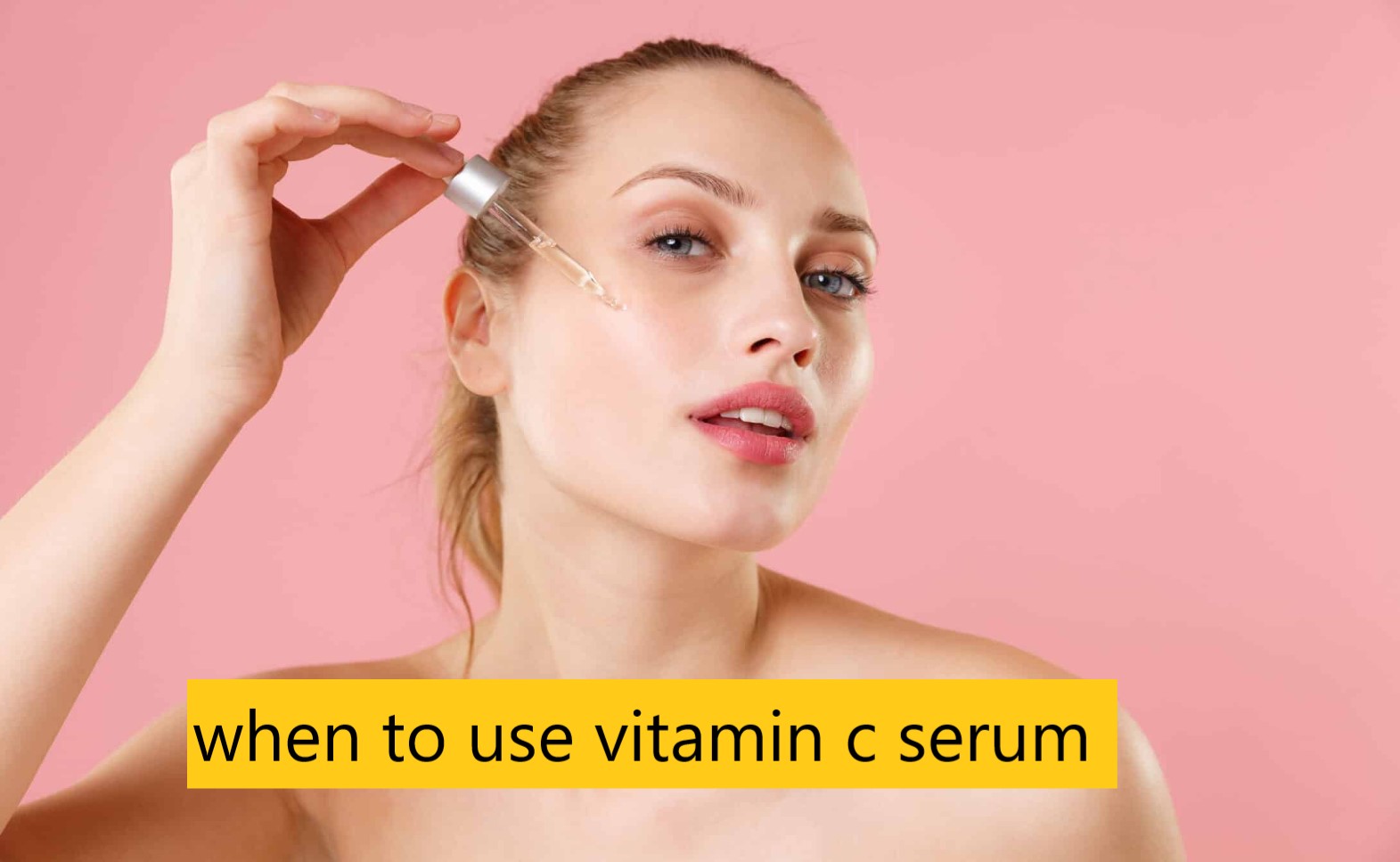 when to use vitamin c serum