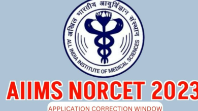 AIIMS NORCET 2023 Application Form